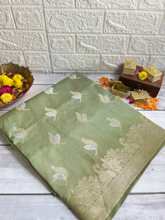 Banarasi Dupian Blend Silk Saree