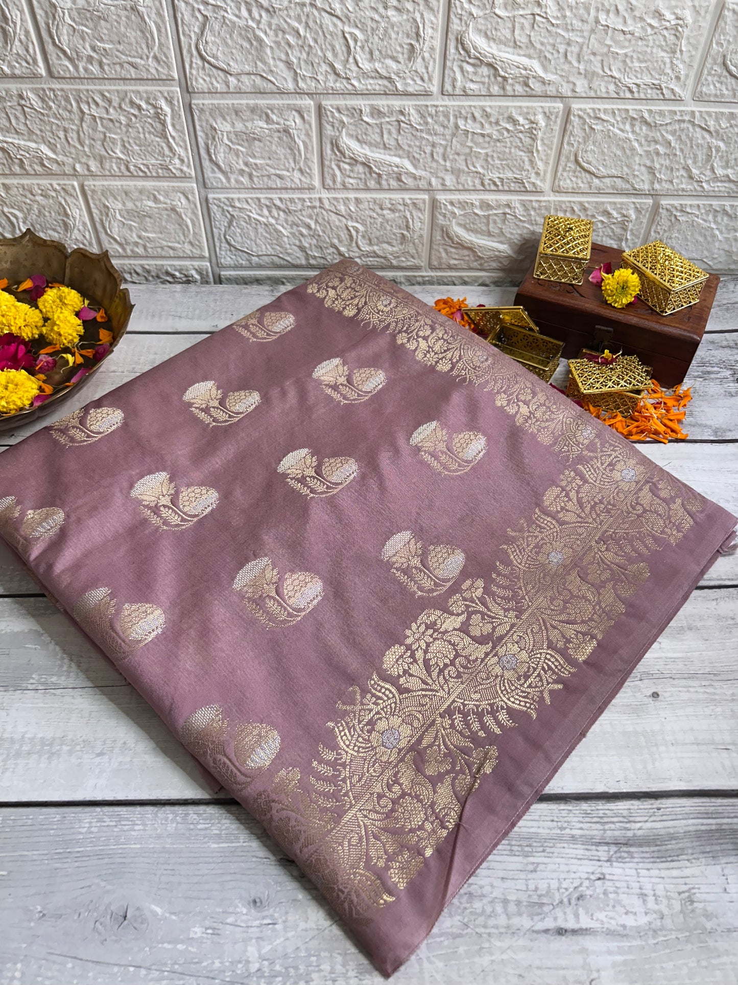 Banarasi Dupian Blend Silk Saree