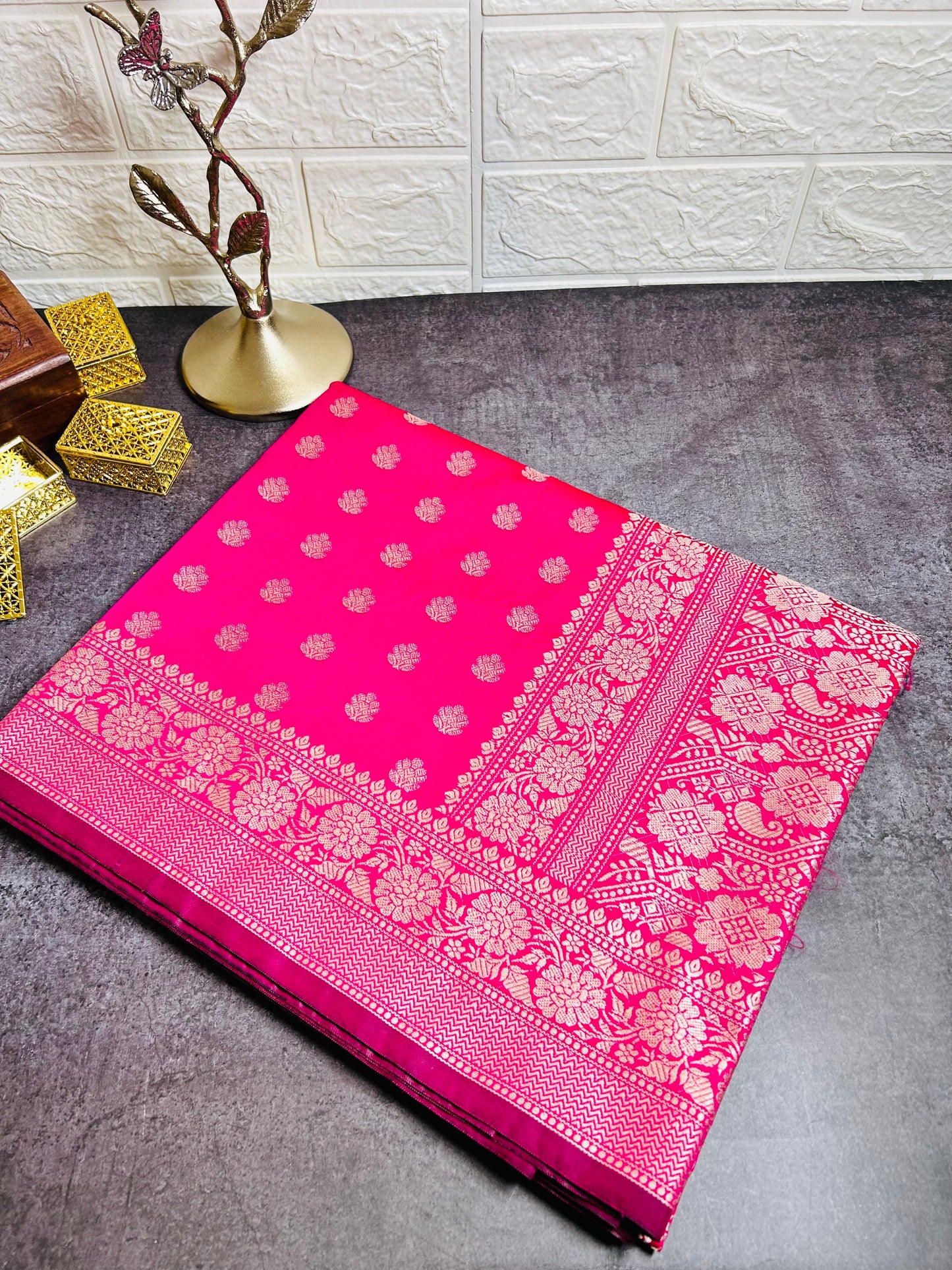 Banarasi Katan Silk Blend Saree