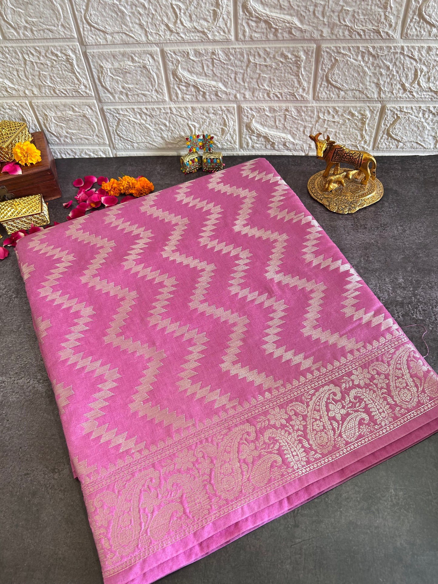 Banarasi Katan Silk Blend Saree