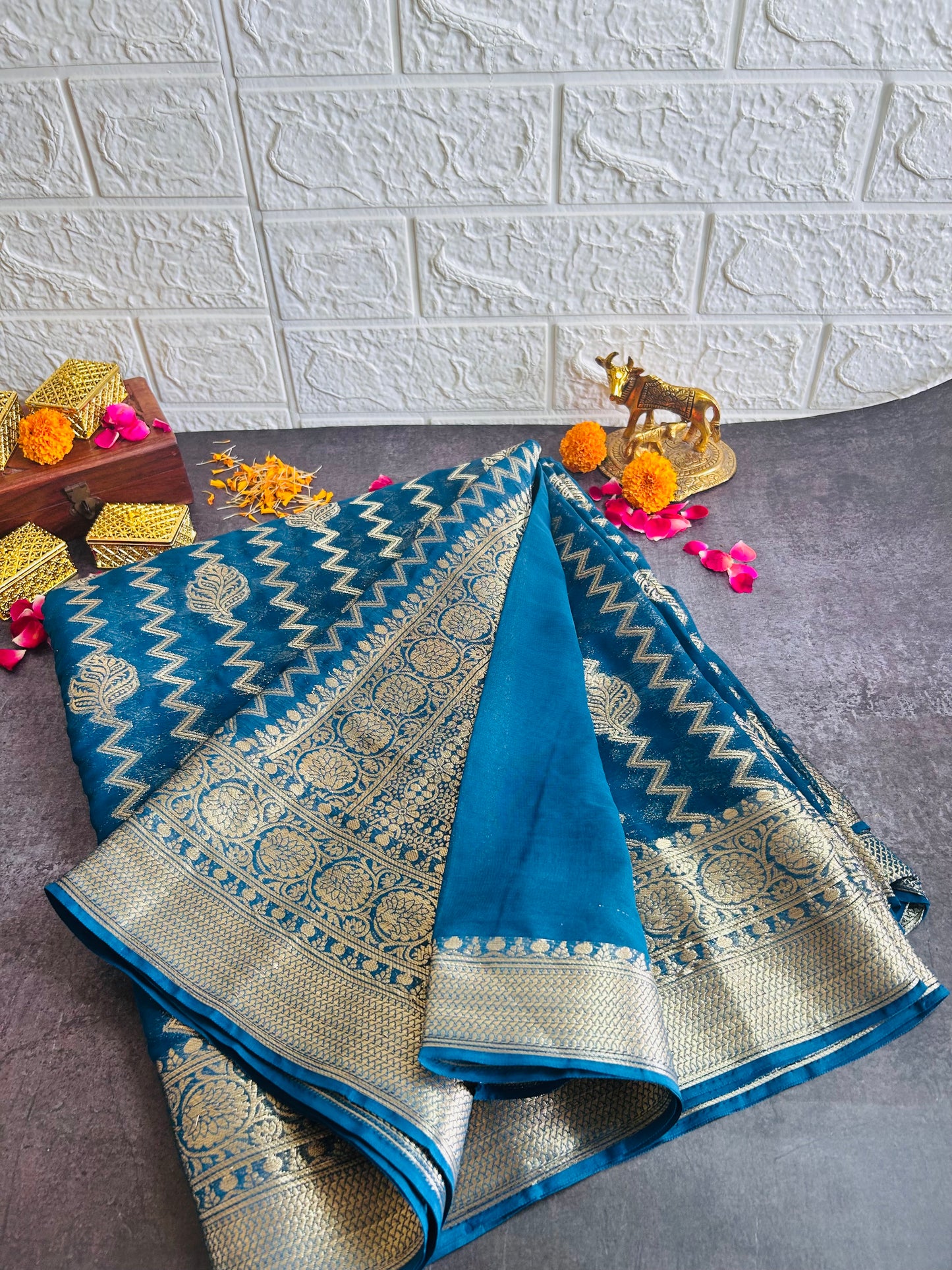 Banarasi Chiffon Georgette Saree