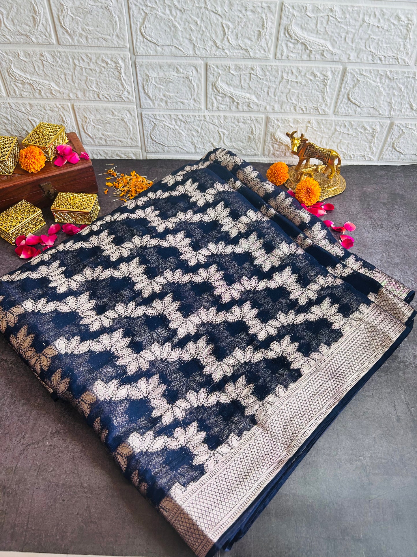Banarasi Chiffon Georgette Saree