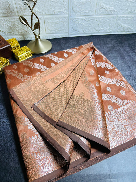 Banarasi Katan Silk Blend Saree