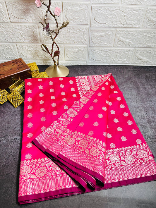 Banarasi Katan Silk Blend Saree