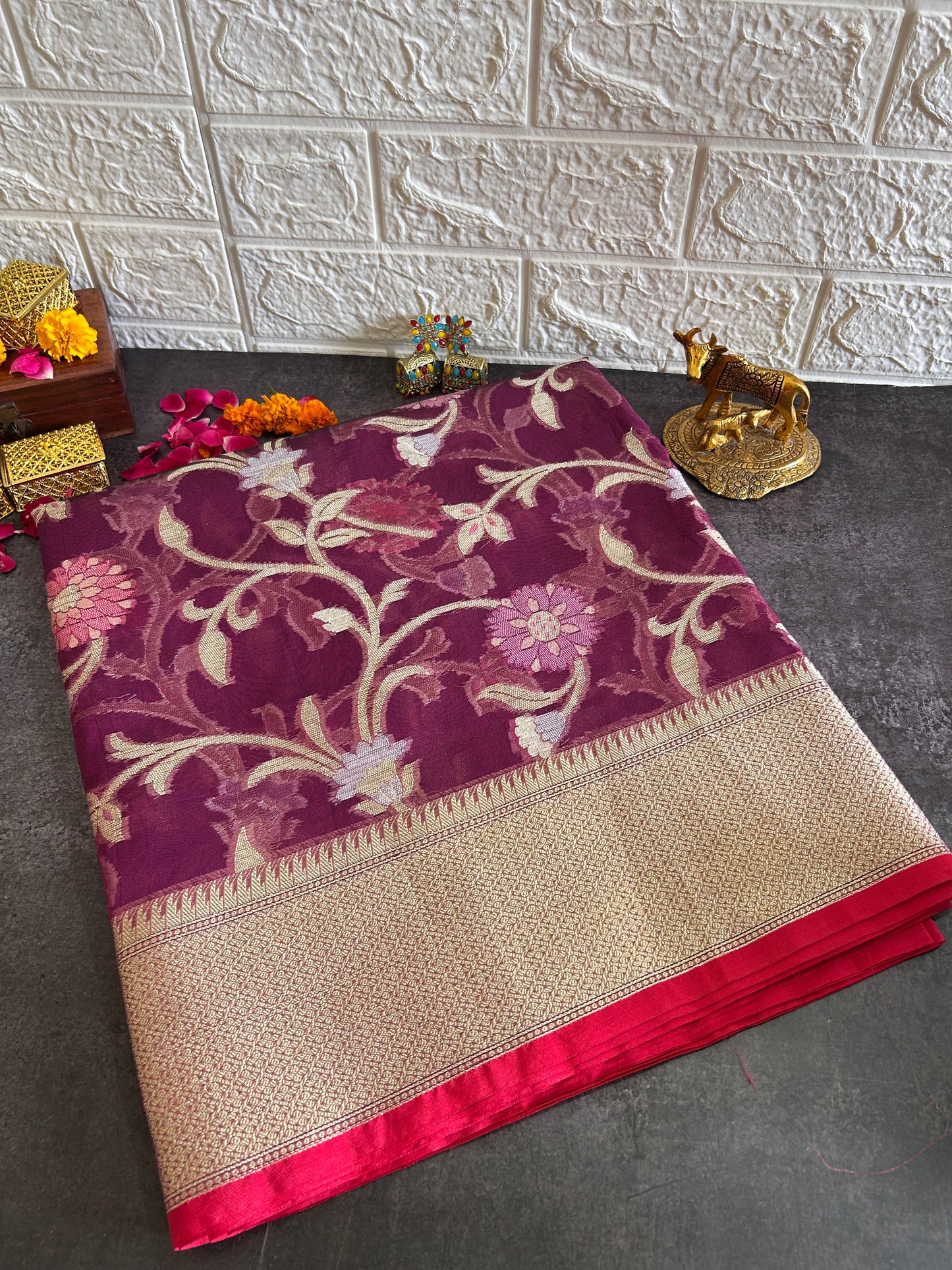 Banarasi Organza Saree
