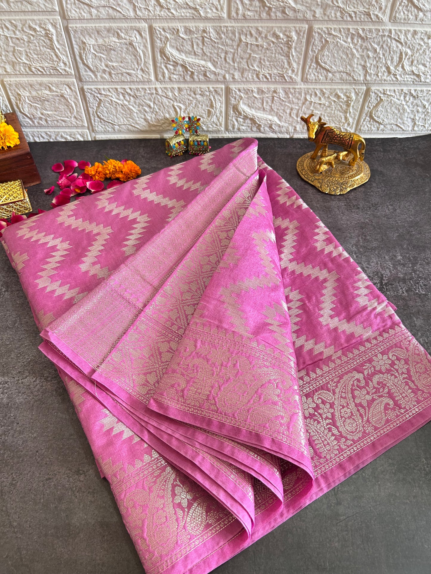 Banarasi Katan Silk Blend Saree