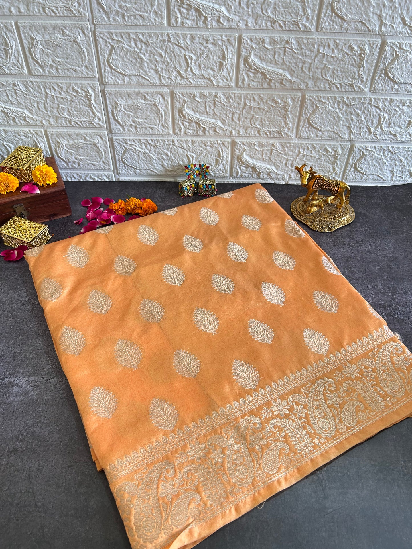 Banarasi Katan Silk Blend Saree