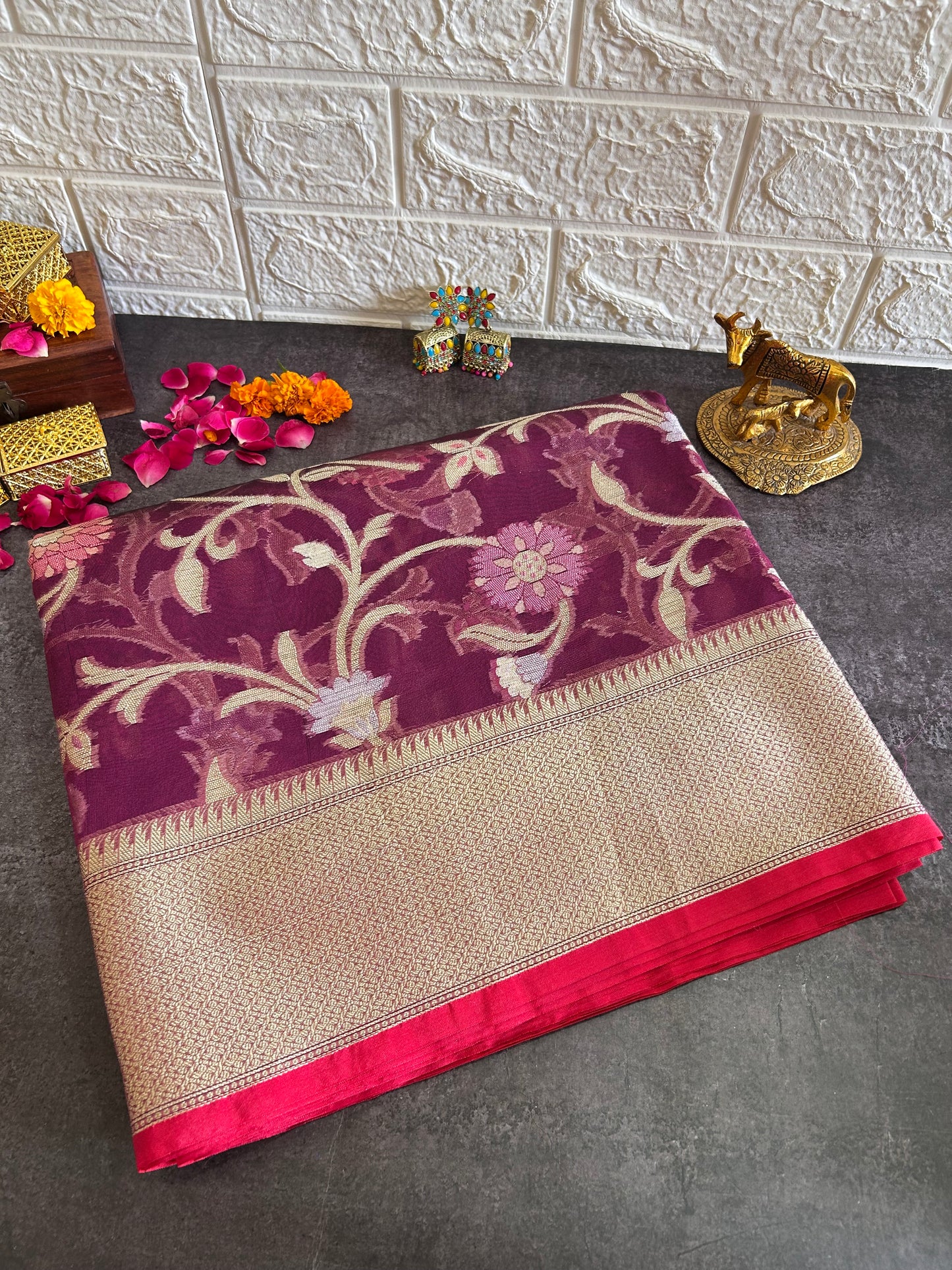 Banarasi Organza Saree