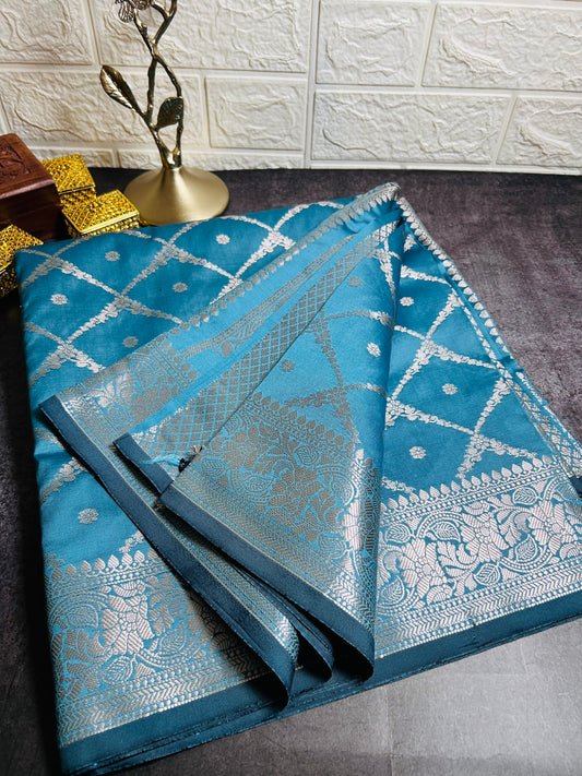 Banarasi Katan Silk Blend Saree