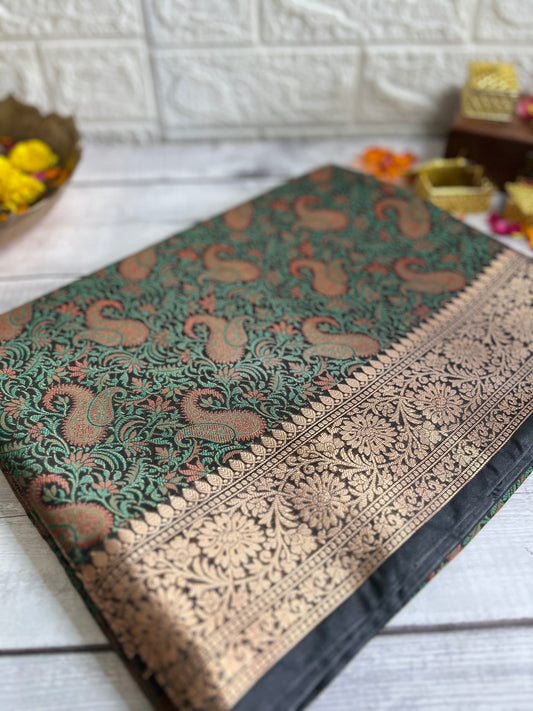 Banarasi Silk in Pashmina Design Saree