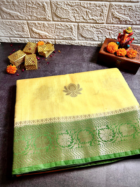 Banarasi Munga Cotton Saree