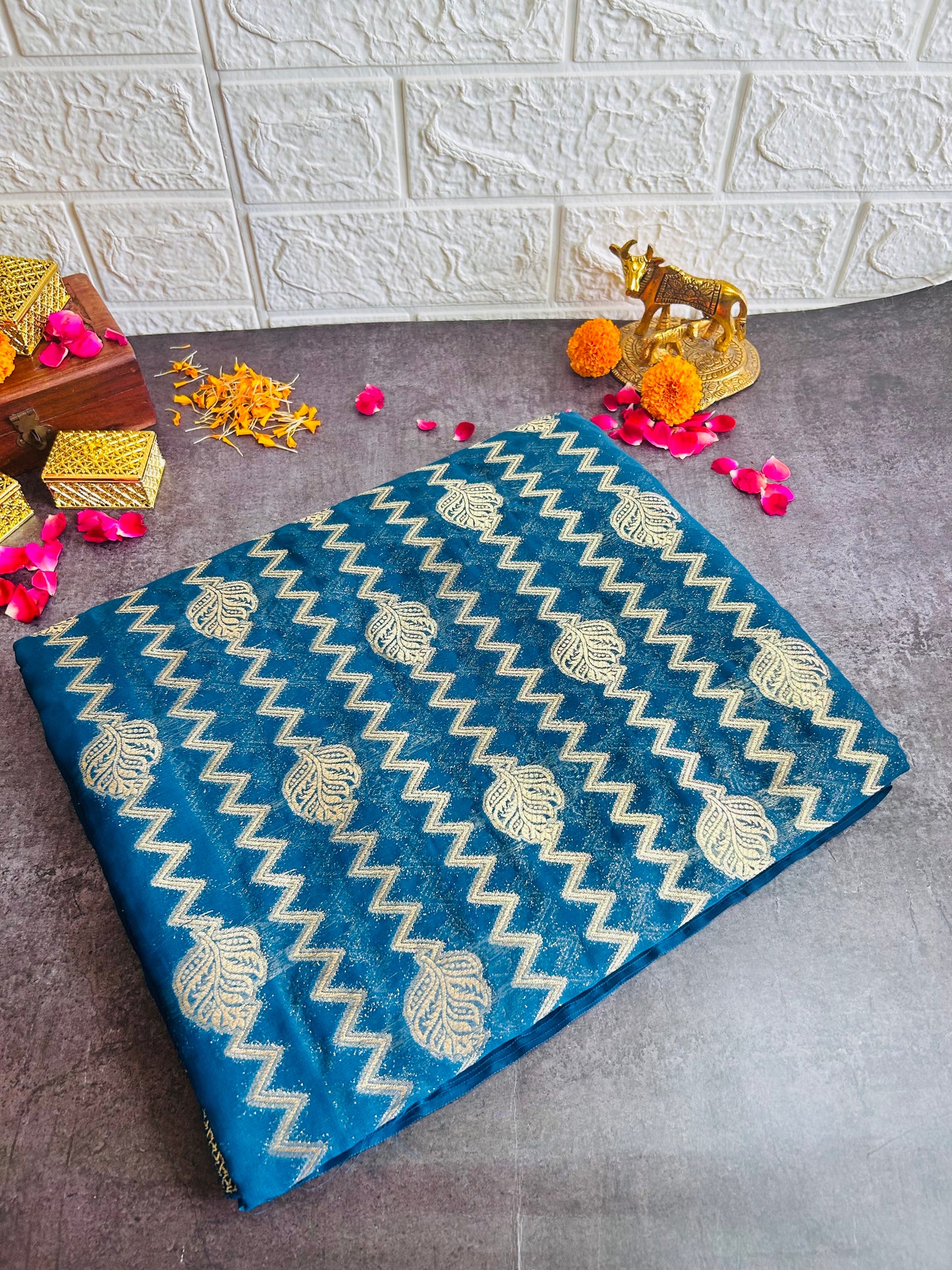 Banarasi Chiffon Georgette Saree