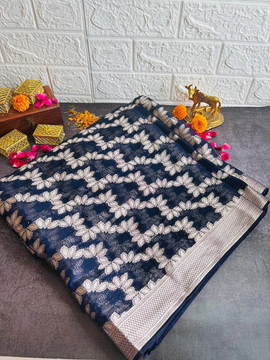 Banarasi Chiffon Georgette Saree