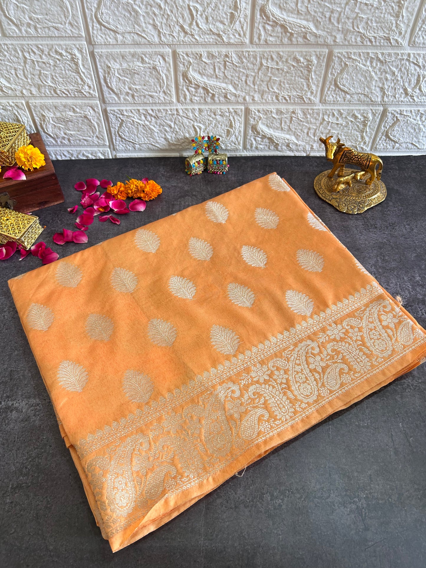 Banarasi Katan Silk Blend Saree