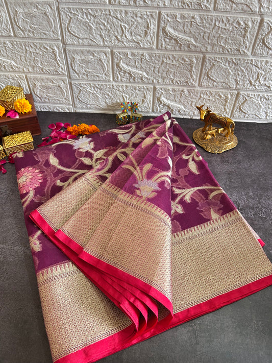Banarasi Organza Saree