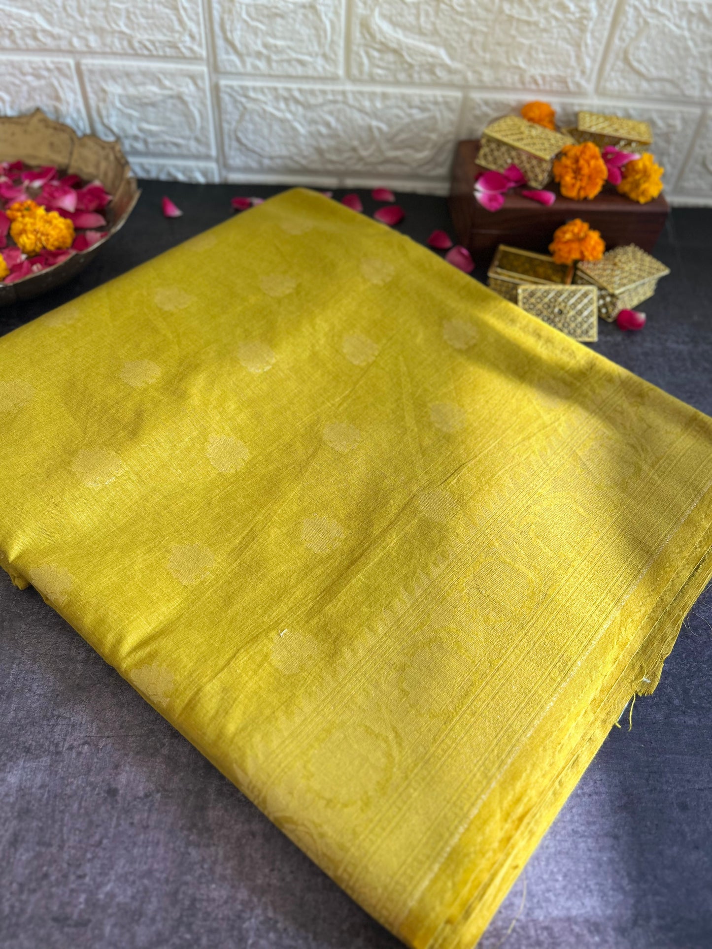 Banarasi Munga Muslin Saree
