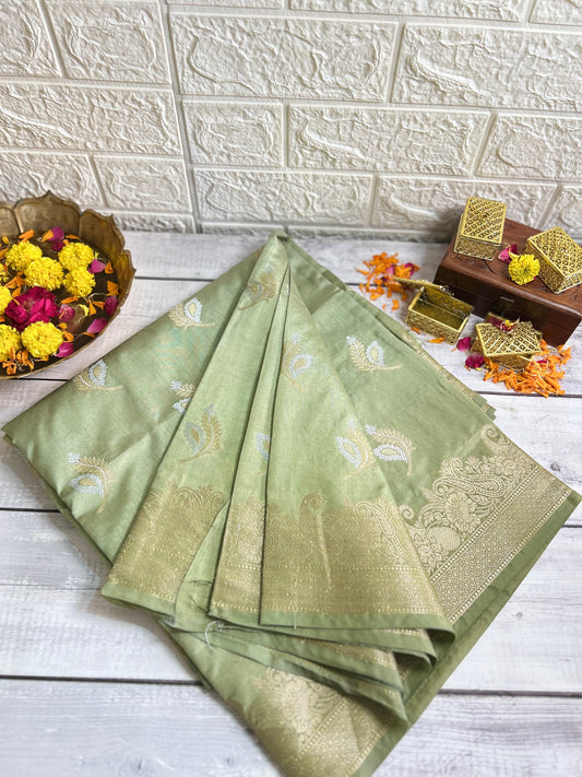 Banarasi Dupian Blend Silk Saree