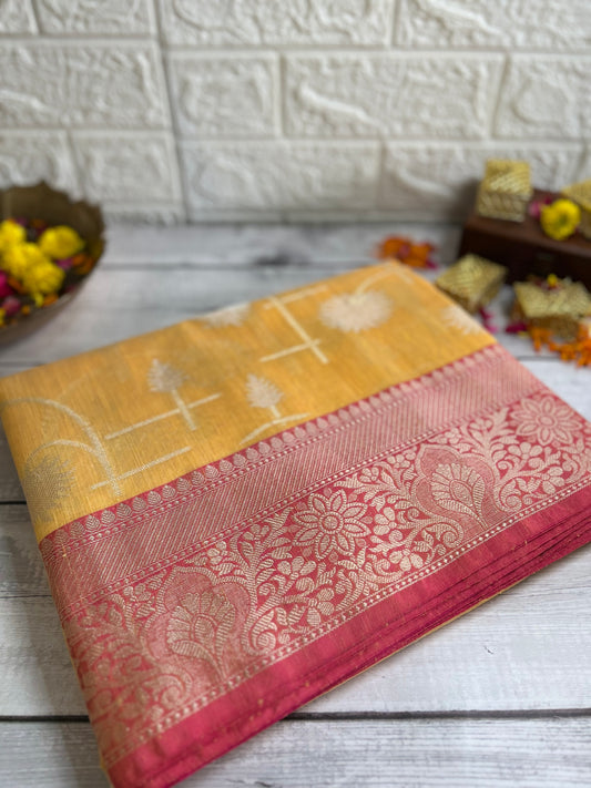 Banarasi Matka Silk Saree