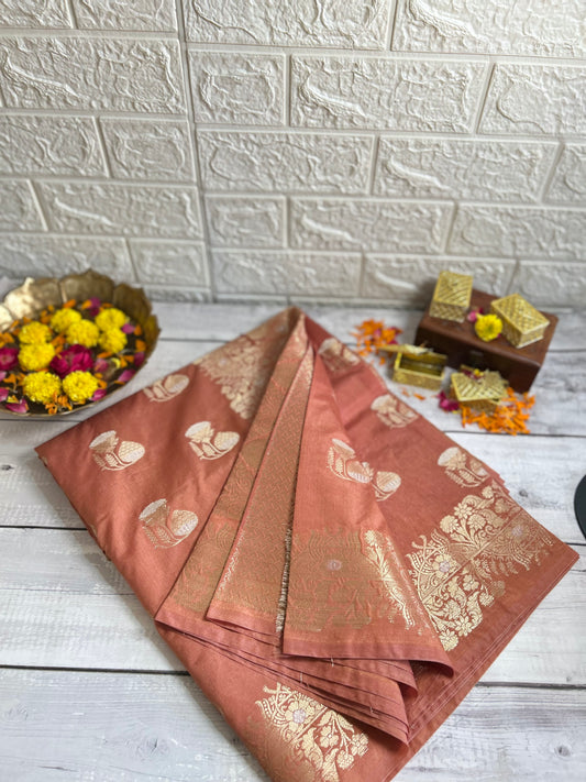 Banarasi Dupian Blend Silk Saree